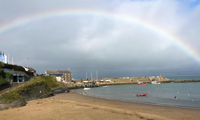 New Quay beach
